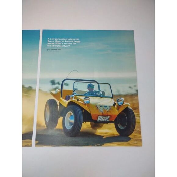 Bruce's Buggy Slides On print ad 4 pages - Picture 6 of 9